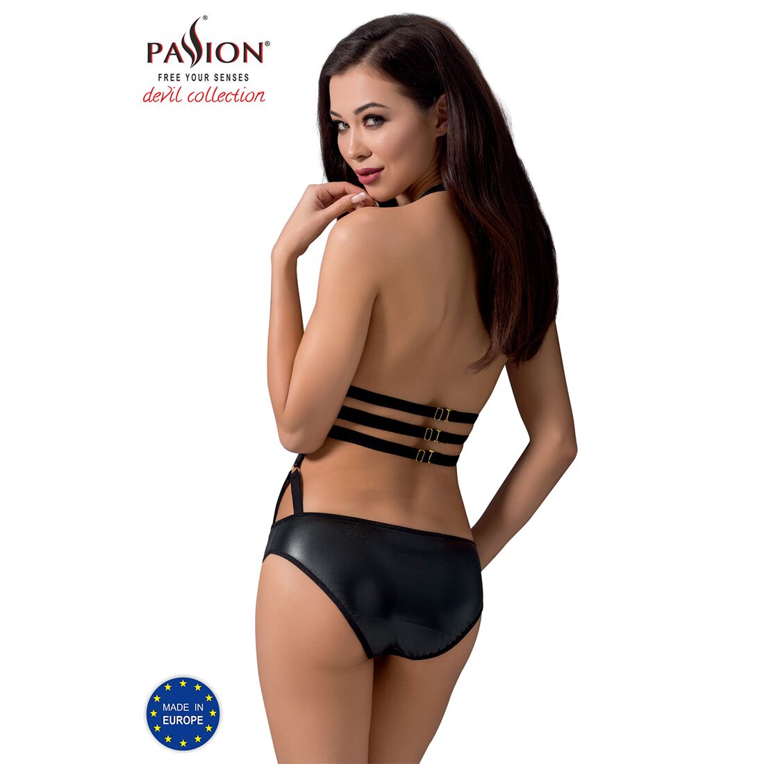 Passion (Польща) Боді монокіні під латекс Passion Exclusive LAMIS BODY XXL/XXXL, black