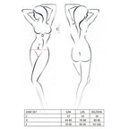 Комплект білизни під латекс Passion DEBY SET, ліф, мініспідничка, стрінги