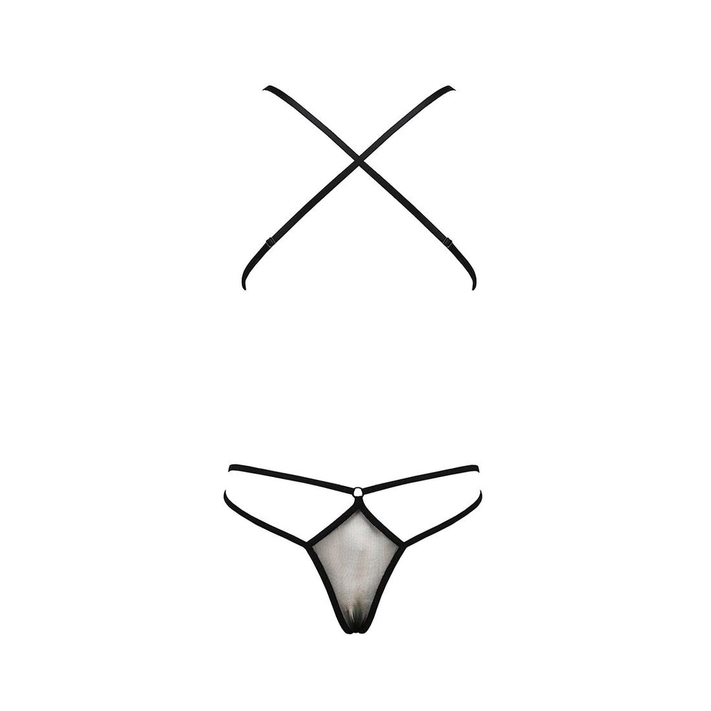 Passion (Польща) Боді монокіні з декольте Passion ERZA BODY XXL/XXXL, black