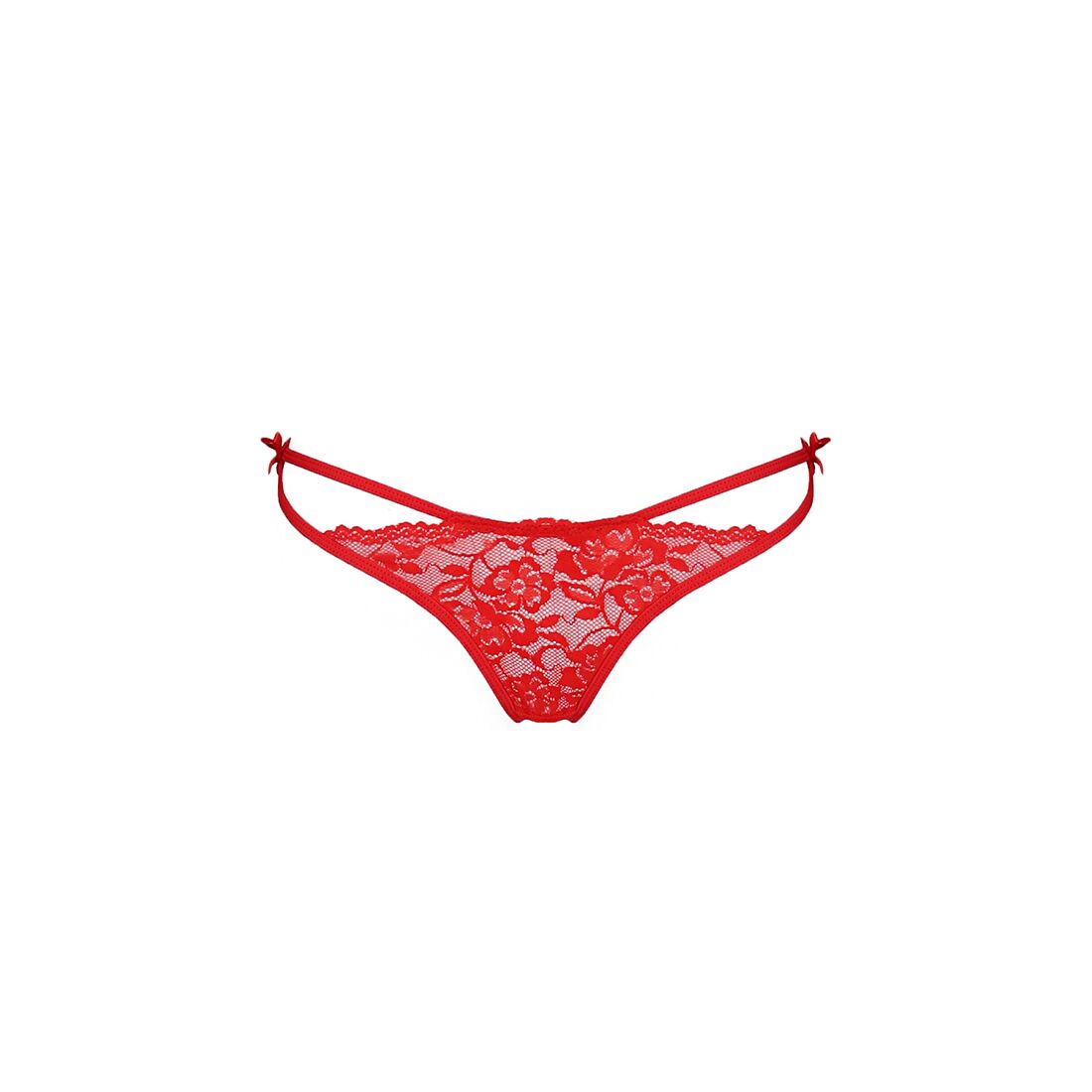 Passion (Польща) Трусики на зав'язочках з боків Passion Exclusive WARDA THONG XXL/XXXL, red