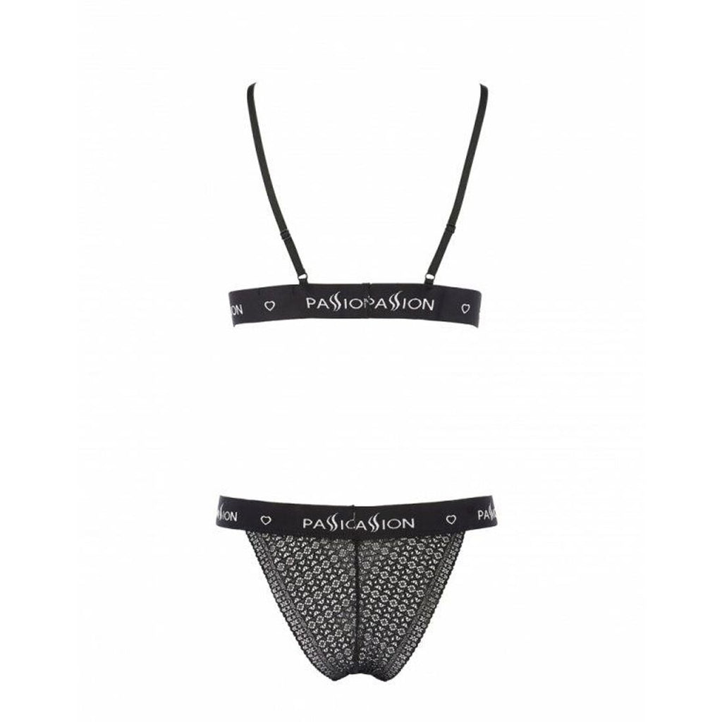 Passion (Польща) Комплект білизни Passion Exclusive GLAMISS SET L/XL, black