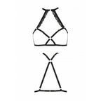 Портупея зі стреп з мереживом Passion Exclusive LORRY BRA