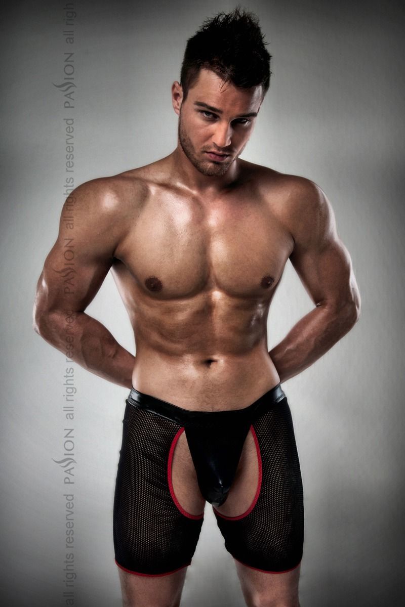Passion (Польща) Чоловічі трусики-шорти Passion 012 THONG black XXL/XXXL