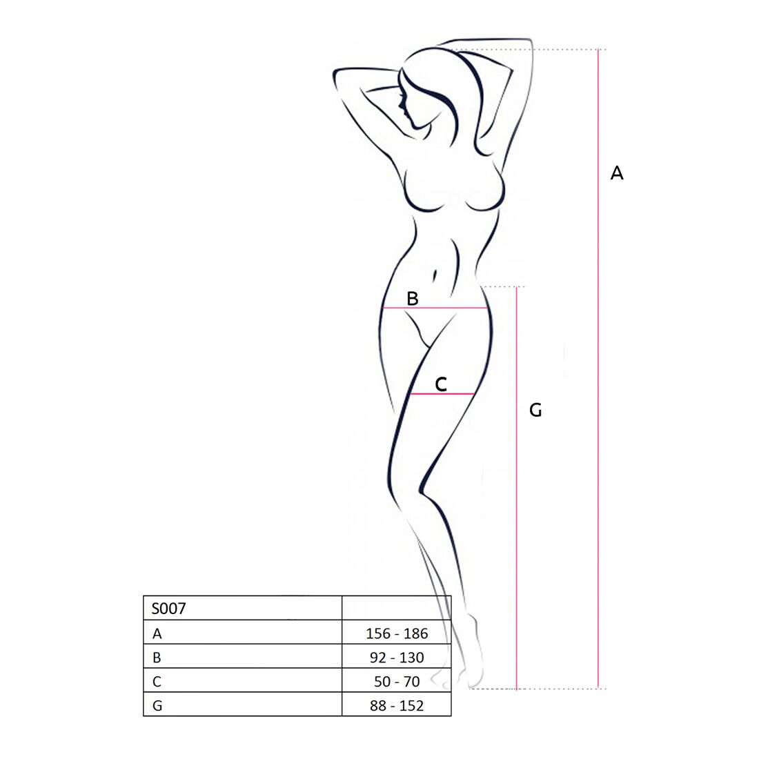 Passion (Польща) Еротичні панчохи-стокінги Passion S024 One Size, White, імітація панчіх та пояса з гартерами