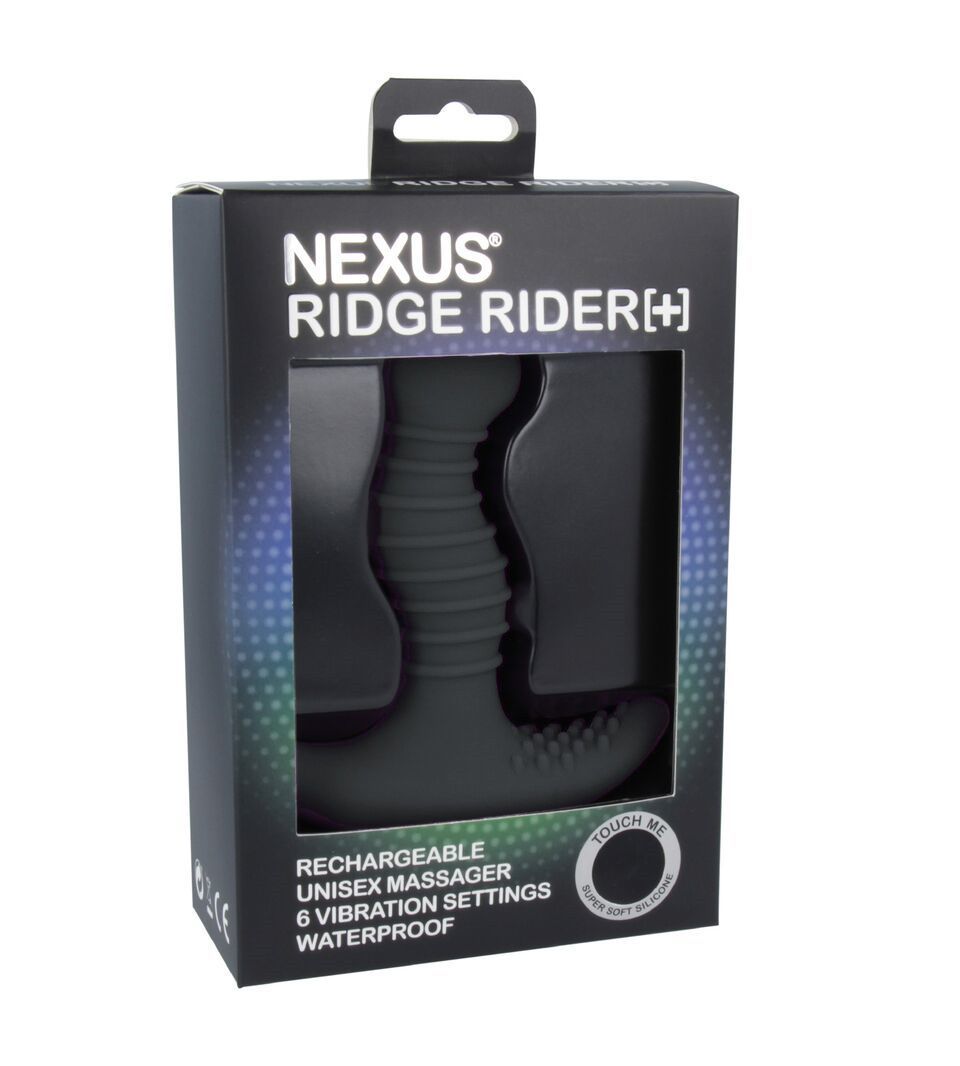 Nexus (Великобританія) Масажер простати з вібрацією Nexus Ridge Rider Plus Black
