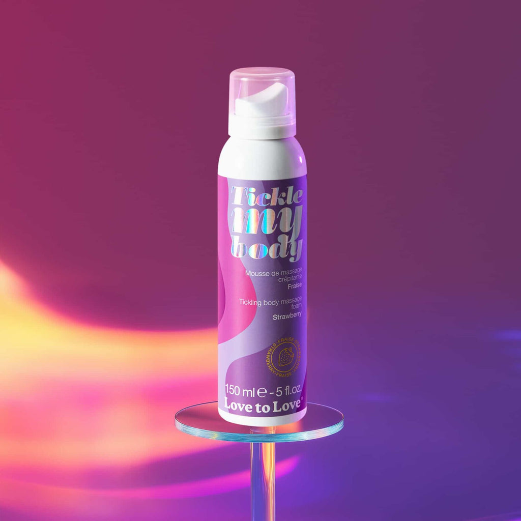 Love To Love (Франція) Масажна піна Love To Love TICKLE MY BODY Strawberry (150 мл) зволожувальна