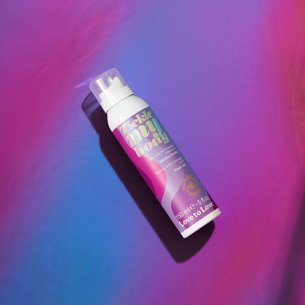 Love To Love (Франція) Масажна піна Love To Love TICKLE MY BODY Fresh Mint (150 мл) зволожувальна