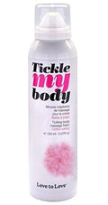 Love To Love (Франція) Масажна піна Love To Love TICKLE MY BODY Cotton candy (150 мл) зволожувальна