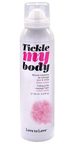 Love To Love (Франція) Масажна піна Love To Love TICKLE MY BODY Cotton candy (150 мл) зволожувальна