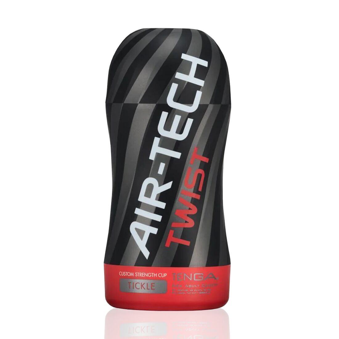 Tenga (Япония) Мастурбатор Tenga Air-Tech Twist Tickle Red зі змінною тугістю обхвату, ефект глибокого мінету
