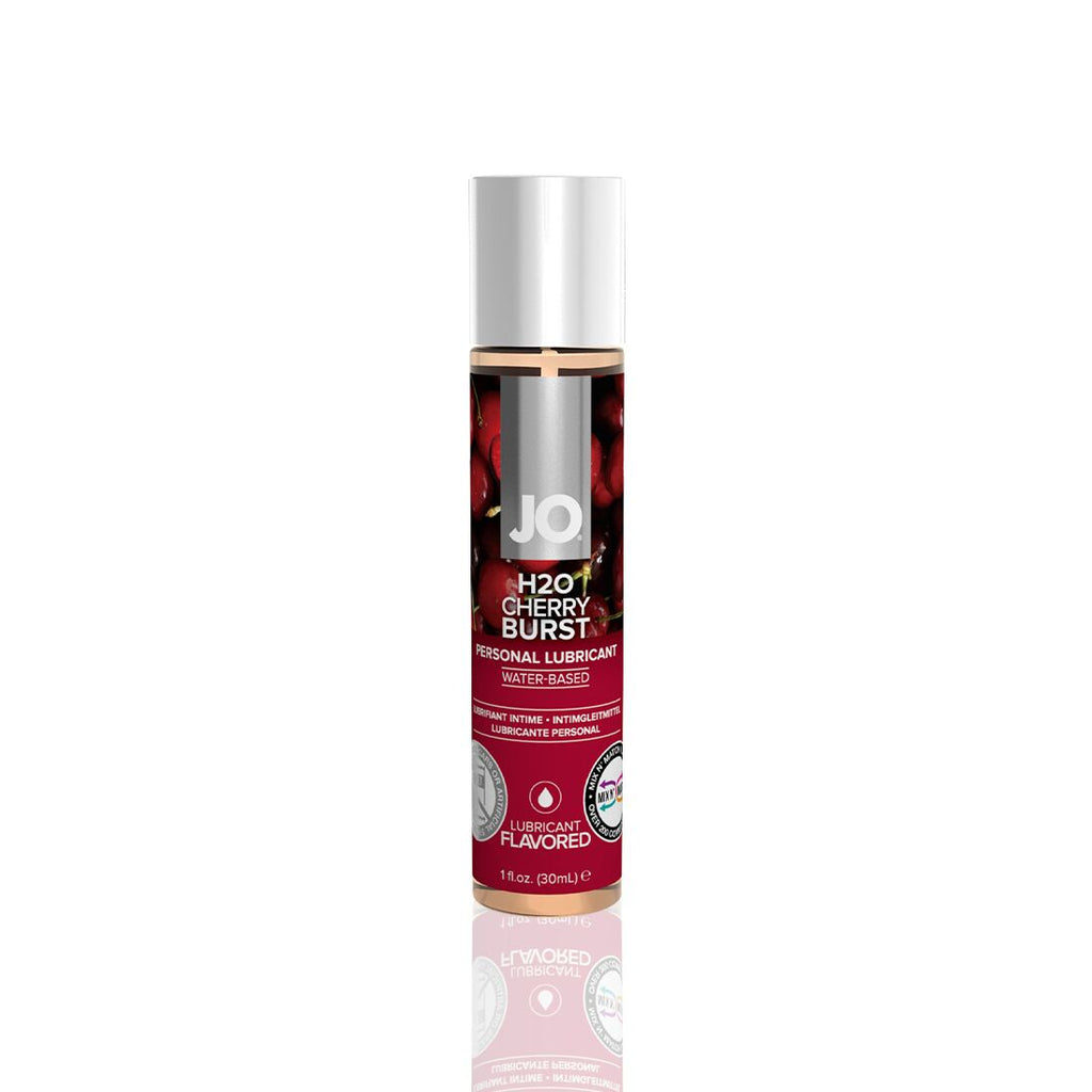 JO (США) Змазка на водній основі JO H2O — Cherry Burst (30 мл) без цукру, рослинний гліцерин