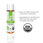 Змазка на водній основі JO NATURALOVE — ORGANIC (60 мл) з екстрактом листя агави та ромашки
