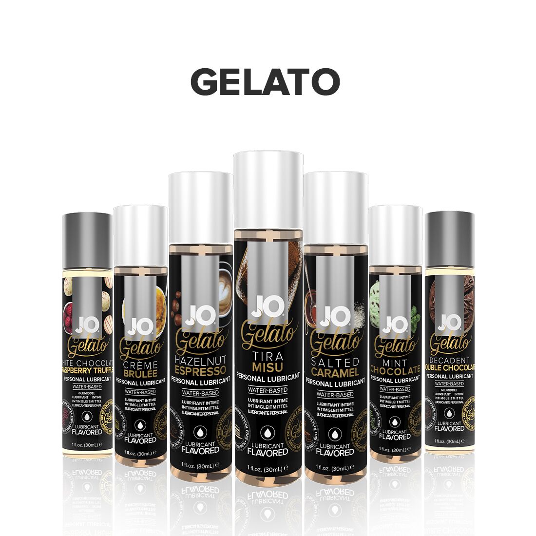 Лубрикант на водной основе JO GELATO Creme Brulee (120 мл) без сахара, парабенов и пропиленгликоля