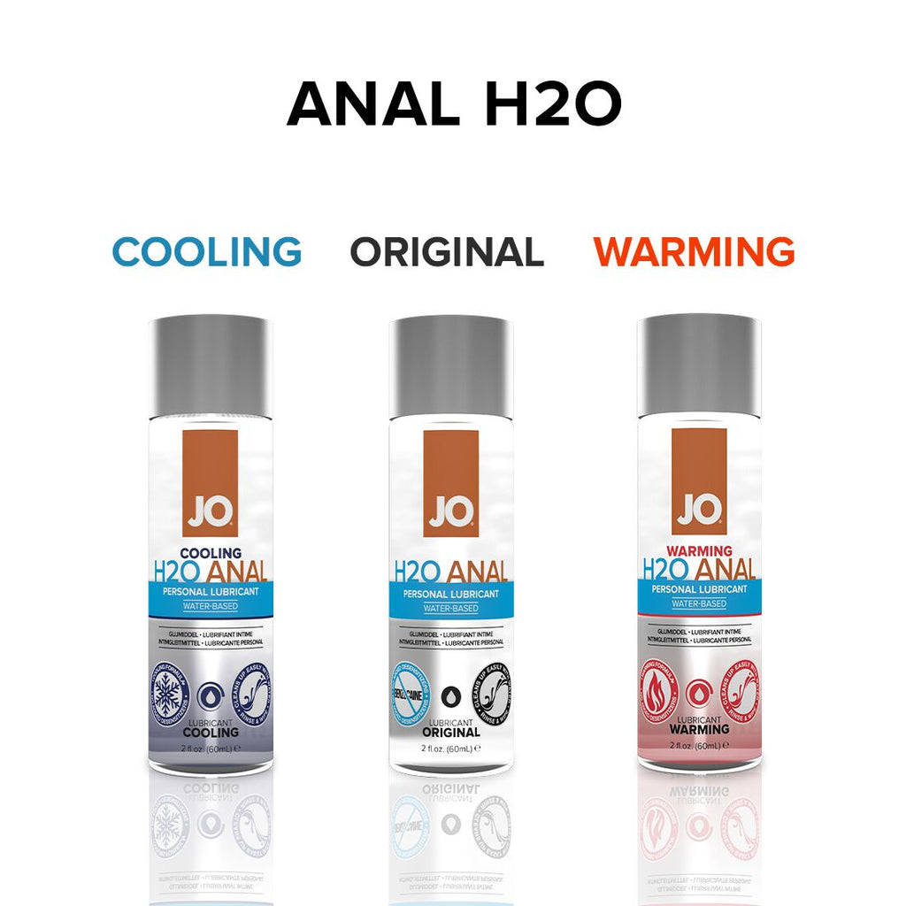 JO (США) Анальна змазка JO ANAL H2O — WARMING (120 мл), розігрівальна, на водній основі
