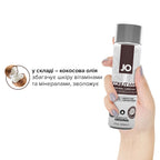 Лубрикант-крем с кокосовым маслом JO Coconut Hybrid ORIGINAL (120 мл) белый