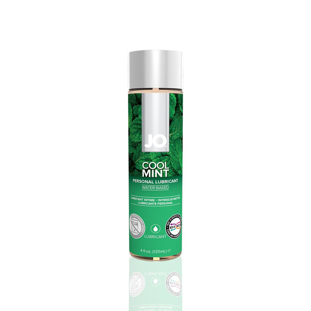 JO (США) Змазка на водній основі JO H2O — Cool Mint (120 мл) без цукру, рослинний гліцерин