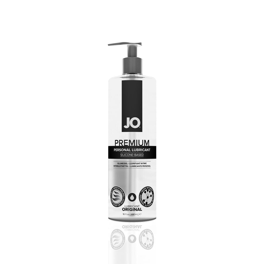 JO (США) Лубрикант на силіконовій основі JO PREMIUM — ORIGINAL (480 мл) без консервантів