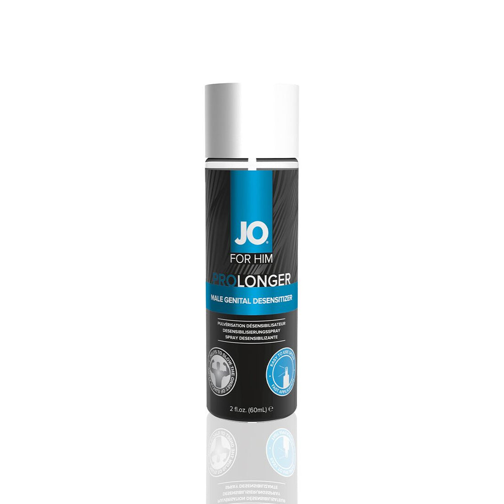 JO (США) Пролонгувальний спрей JO Prolonger Spray with Benzocaine (60 мл) не містить мінеральних масел