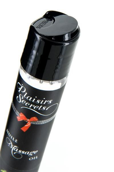 Plaisirs Secrets (Франція) Масажна олія Plaisirs Secrets Litchi (59 мл) з афродизіаками, їстівна, подарункове паковання