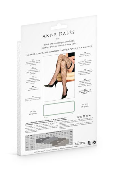 Anne De Ales (Франція) Панчохи Anne De Ales STELLA T1 Black