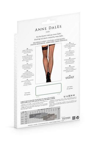 Anne De Ales (Франція) Панчохи Anne De Ales CLOE T4 Black