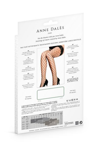 Anne De Ales (Франція) Панчохи Anne De Ales ERICA T3 Black