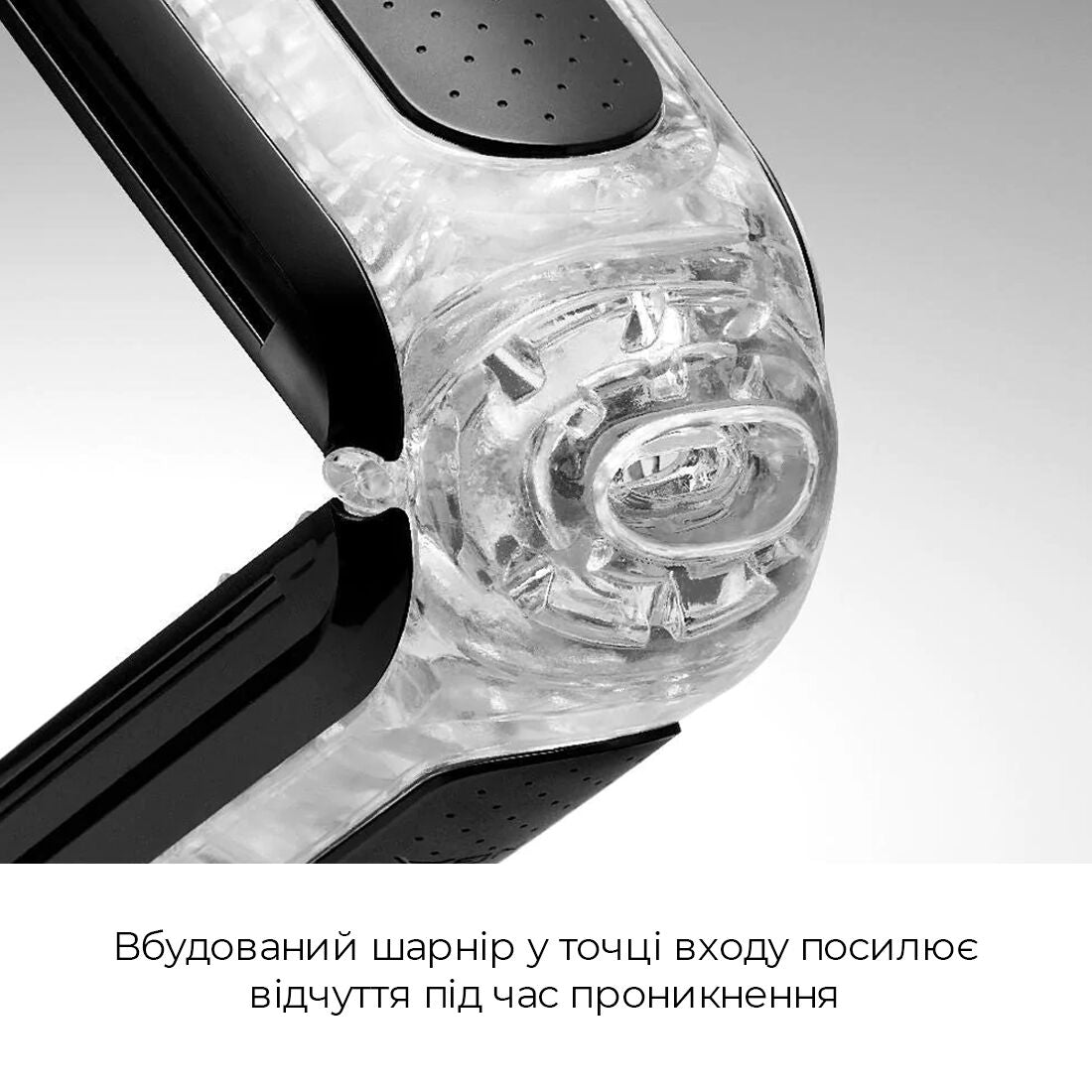 Tenga (Япония) Мастурбатор Tenga Flip Zero Black, змінна інтенсивність стимуляції, розкладний