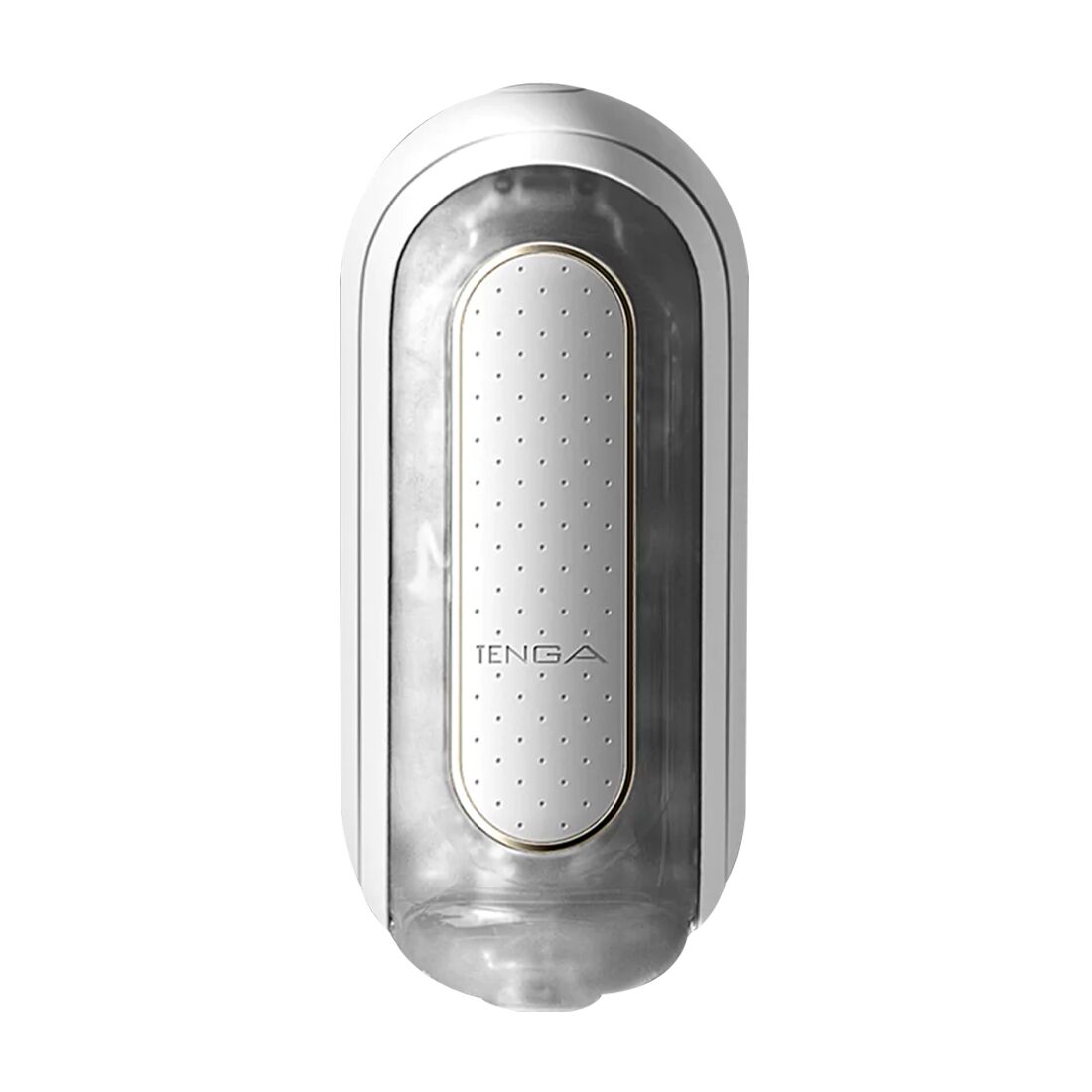 Tenga (Япония) Вібромастурбатор Tenga Flip Zero Electronic Vibration White, змінна інтенсивність, розкладний