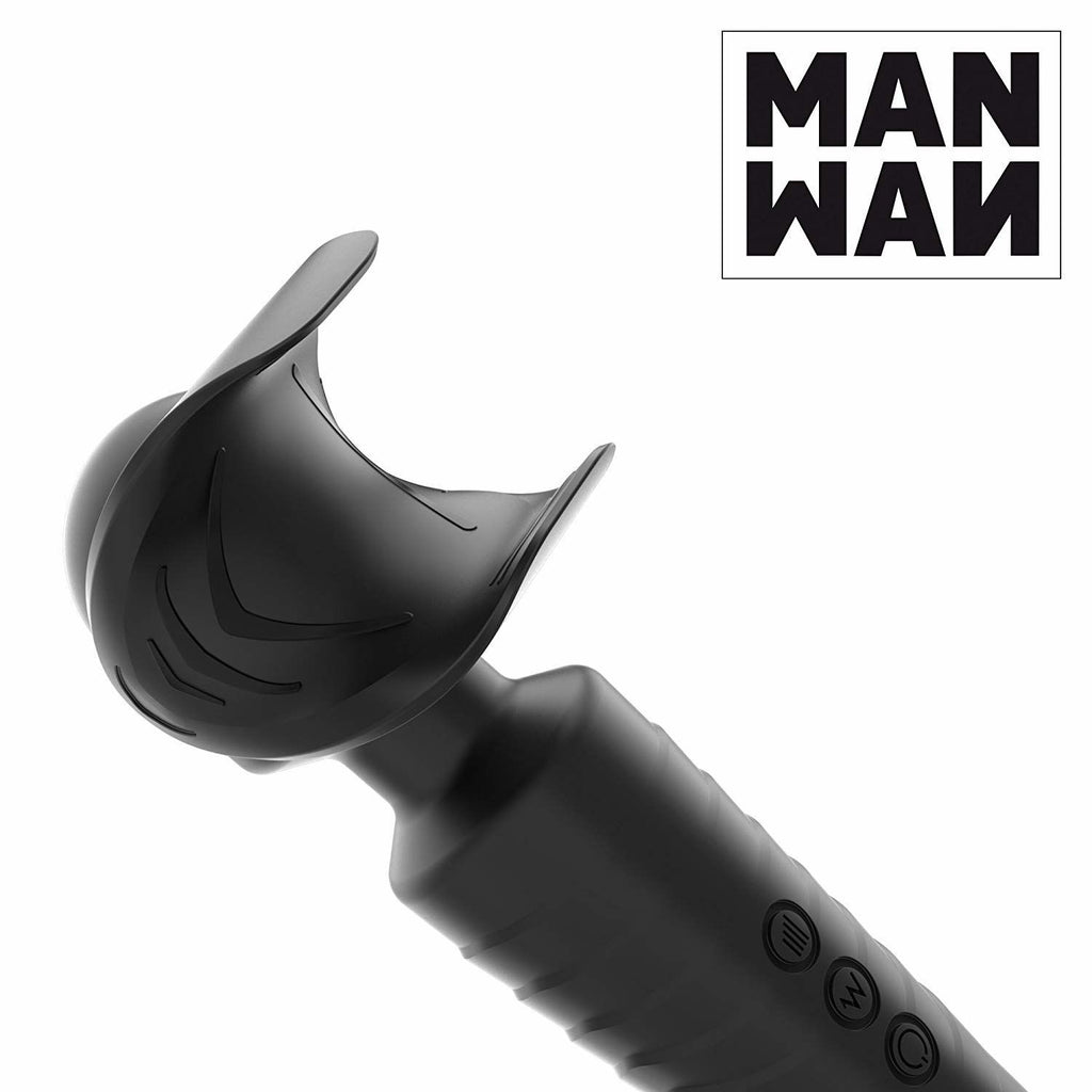 Manwan (Франція) Мастурбатор-вібромасажер Manwan MAN.WAND, відмінно для пар, вібро-мінет, 20 режимів