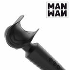 Мастурбатор-вібромасажер Manwan MAN.WAND, відмінно для пар, вібро-мінет, 20 режимів