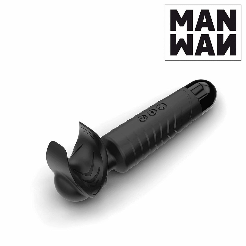 Manwan (Франція) Мастурбатор-вібромасажер Manwan MAN.WAND, відмінно для пар, вібро-мінет, 20 режимів