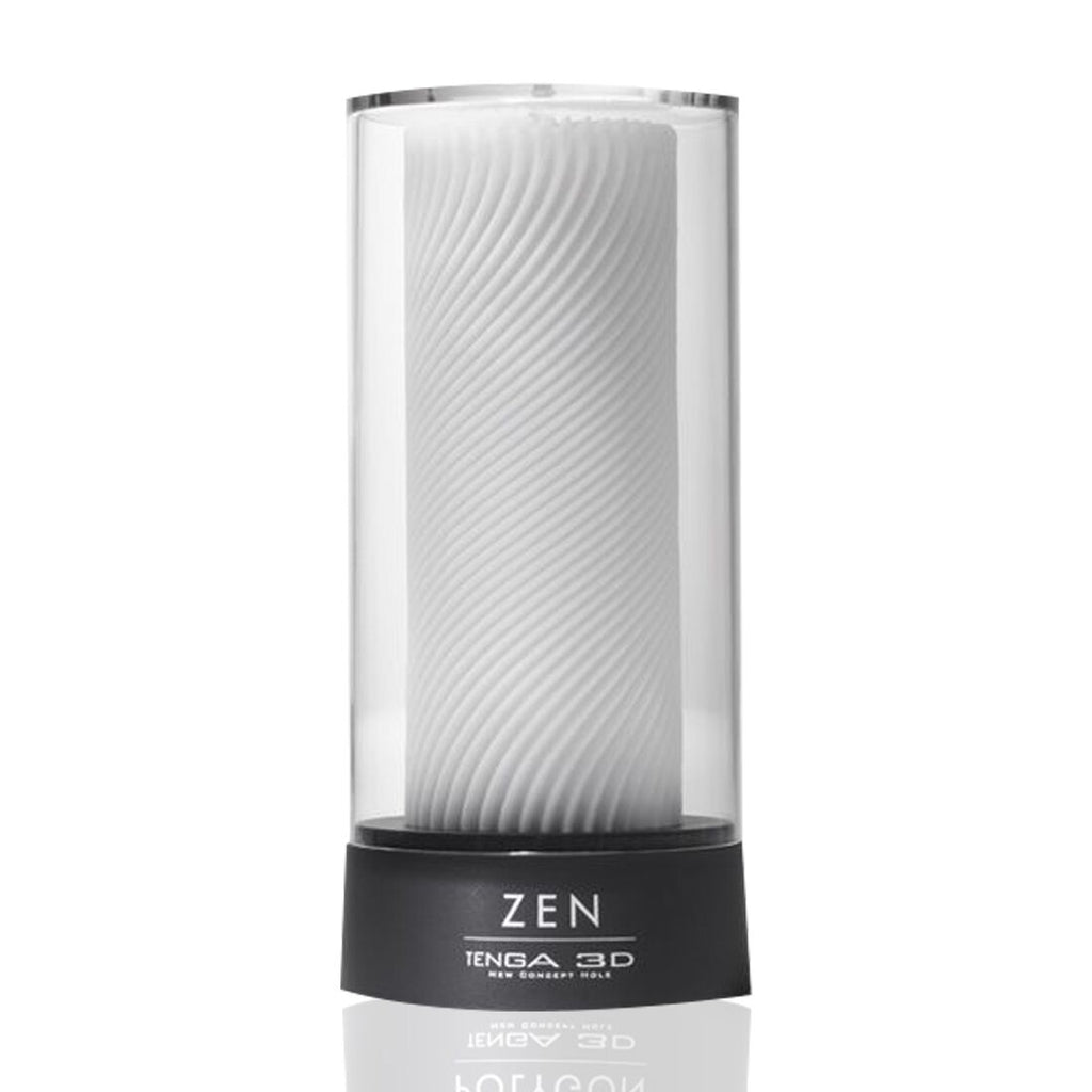 Tenga (Япония) Мастурбатор Tenga 3D Zen, дуже ніжний, з антибактеріального еластомеру зі сріблом