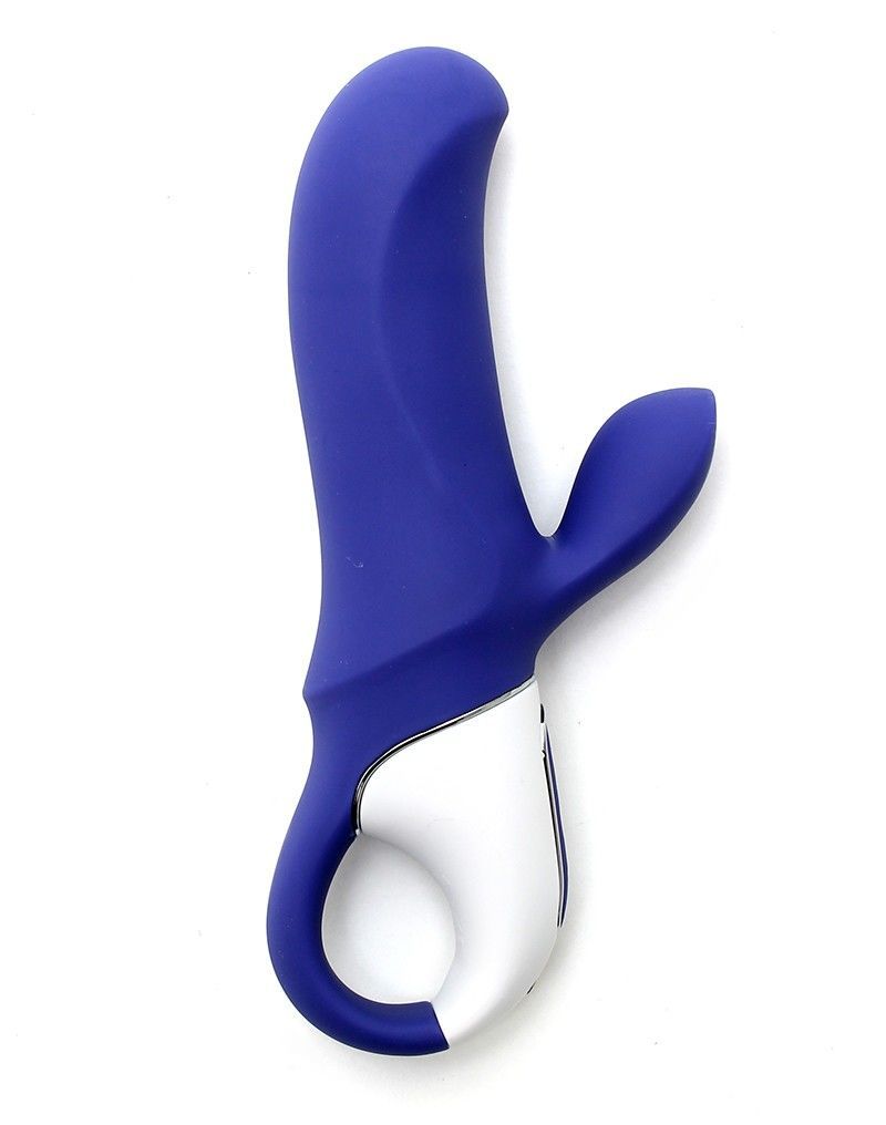 Потужний вібратор-кролик Satisfyer Vibes Magic Bunny, два мотори, литий силікон, 12 режимів роботи