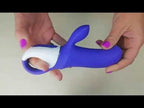 Потужний вібратор-кролик Satisfyer Vibes Magic Bunny, два мотори, литий силікон, 12 режимів роботи