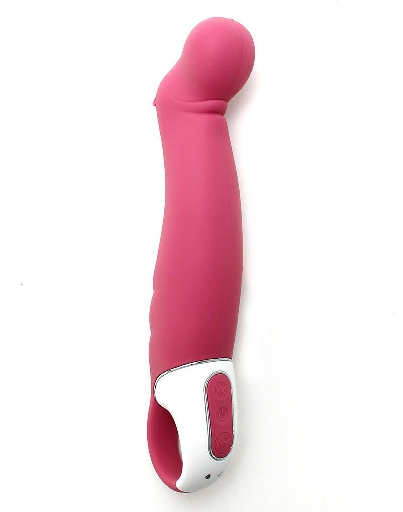 Мощный вибратор Satisfyer Vibes Petting Hippo с гибким стволом, литиевый силикон, 12 режимов