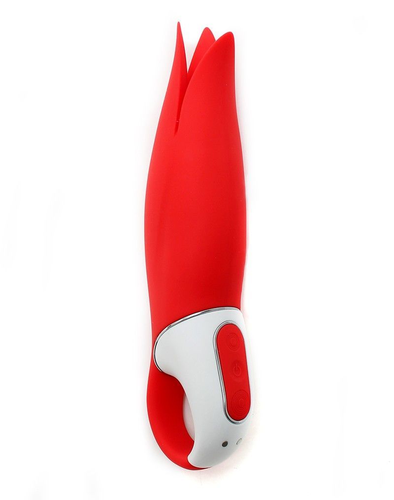 Мощный вибратор Satisfyer Vibes Flower Power с нежными трепещущими лепестками, 12 режимов работы