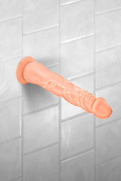 Фаллоимитатор Real Body — Real Justin Flesh, TPE, диаметр 4,2 см