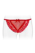 Fashion Secret (Франція) Трусики-стрінги з перлинною ниткою Fashion Secret KATIA Red