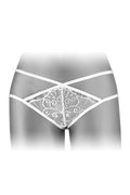 Fashion Secret (Франція) Трусики-стрінги Fashion Secret MYLENE White з подвійною лінією стегна