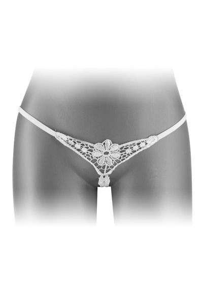 Fashion Secret (Франція) Трусики-стрінги з доступом Fashion Secret DANUTA White