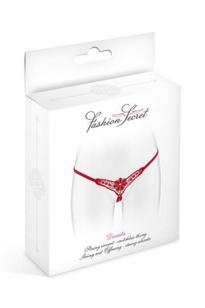 Fashion Secret (Франція) Трусики-стрінги з доступом Fashion Secret DANUTA Red