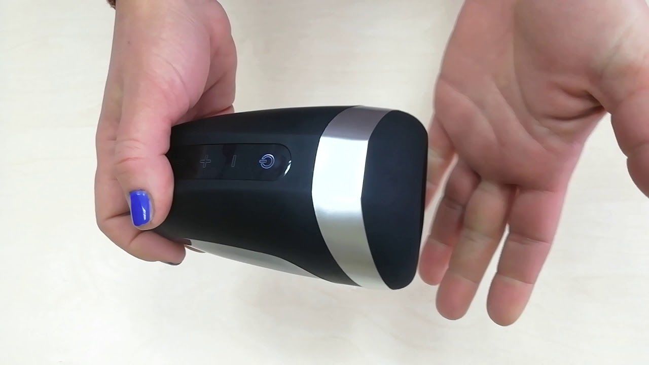 Satisfyer (Німеччина) Мастурбатор Satisfyer Men Heat Vibration імітатор мінету, підігрів та вібрація, стимуляція головки