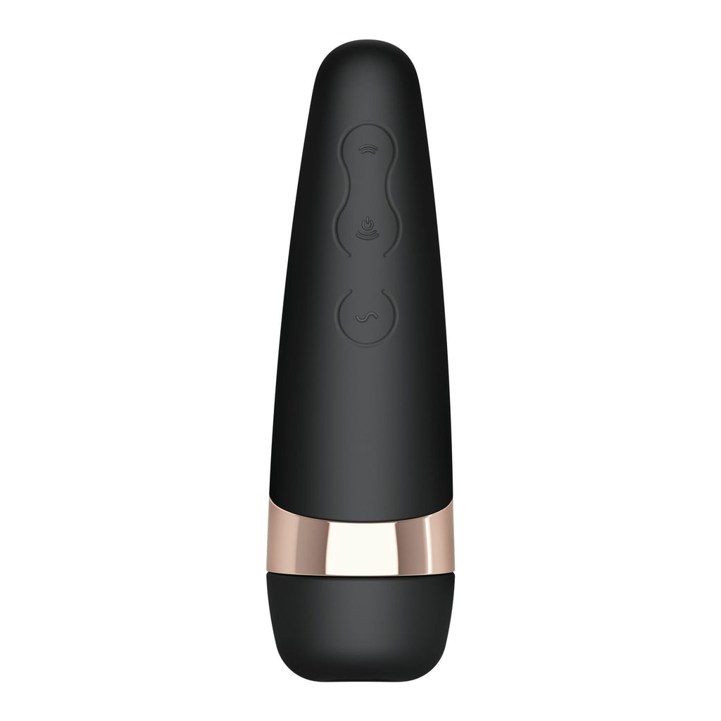 Вакуумный клиторальный стимулятор Satisfyer Pro 3 Vibration с вибрацией и очень мягким наконечником