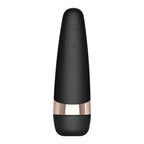 Вакуумный клиторальный стимулятор Satisfyer Pro 3 Vibration с вибрацией и очень мягким наконечником