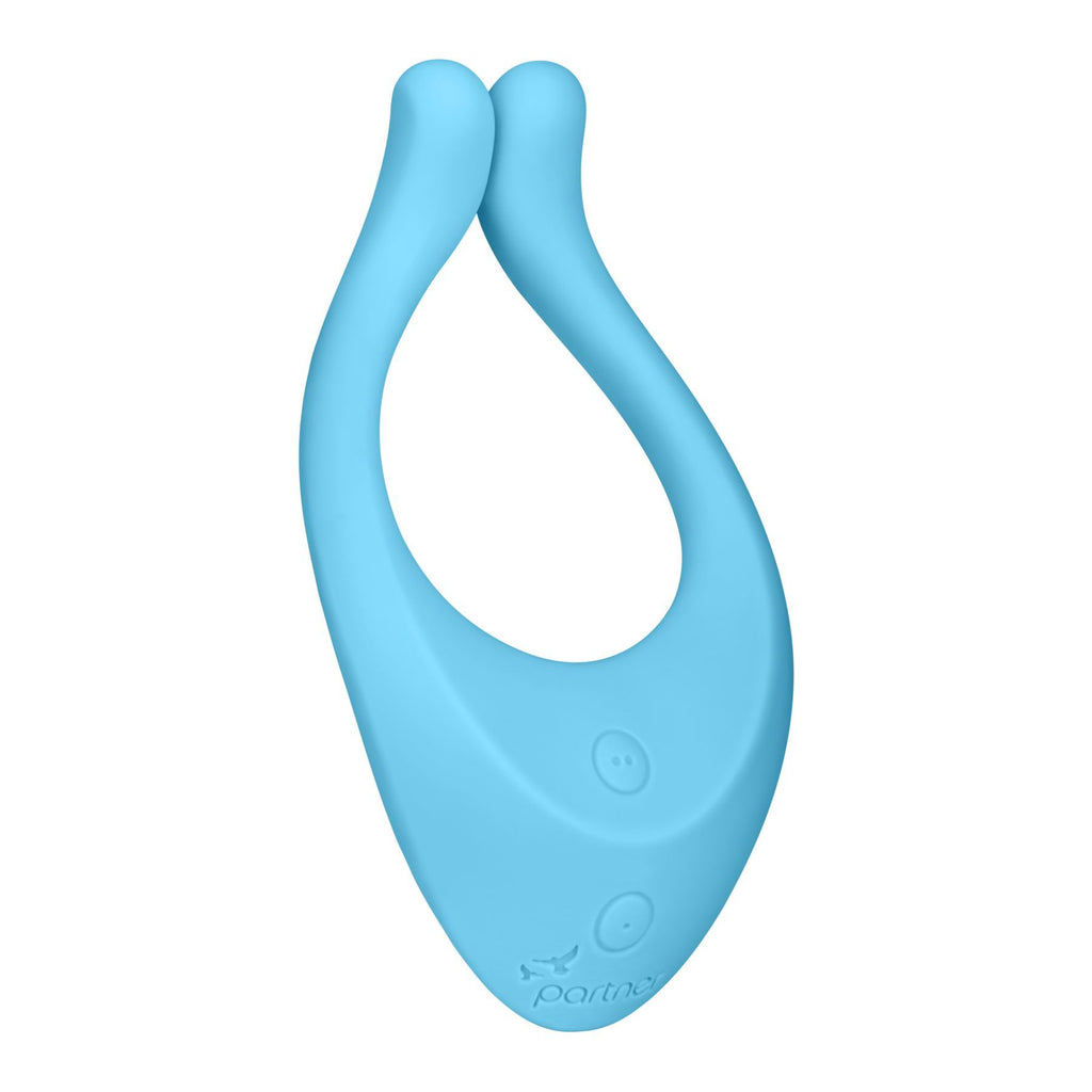 Satisfyer (Німеччина) Вібратор для пар Satisfyer Endless Love Blue, 3 незалежні мотори, багатофункціональний