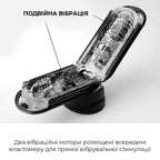 Вібромастурбатор Tenga Flip Zero Electronic Vibration, змінна інтенсивність, розкладний