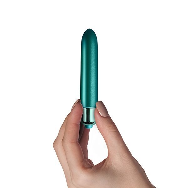 Виброкуля Rocks Off RO-90mm Touch of Velvet Peacock Petals матовая