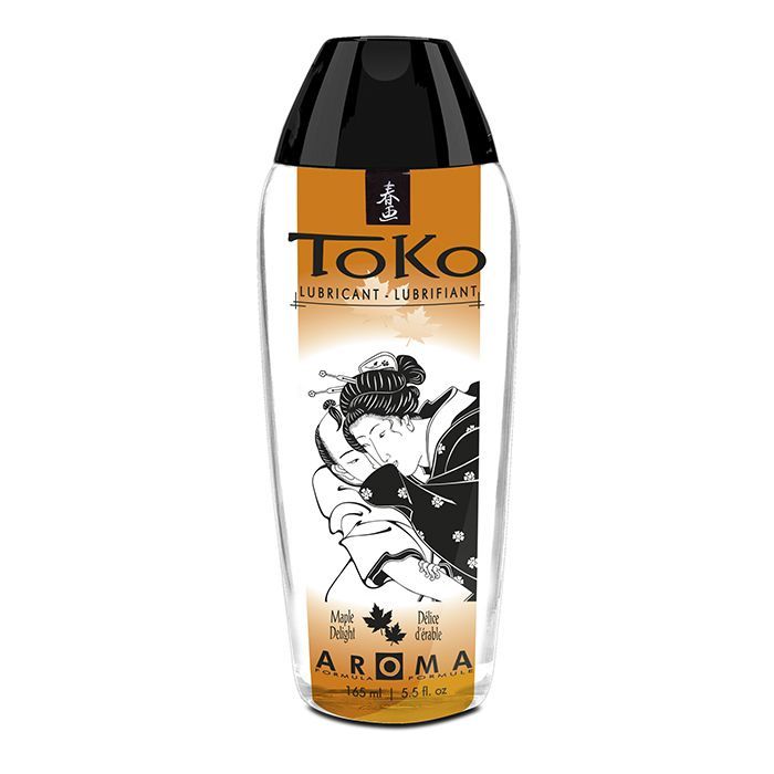 Shunga (Канада) Лубрикант на водній основі Shunga Toko AROMA – Maple Delight (165 мл), не містить цукру