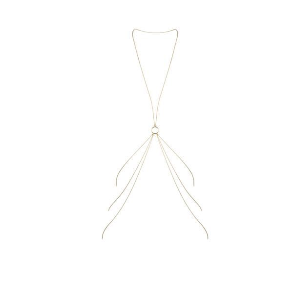Bijoux Indiscrets (Іспанія) Ланцюжок для тіла Bijoux Indiscrets Magnifique 8 Body Chain - Gold, прикраса для тіла