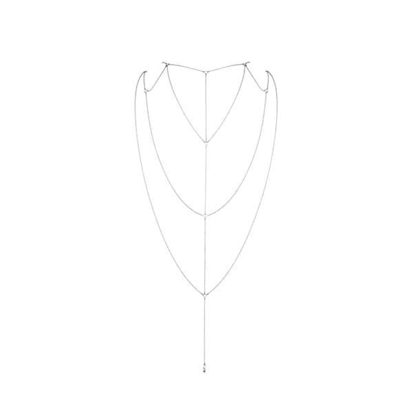 Ланцюжок для спини Bijoux Indiscrets Magnifique Back and Cleavage Chain - Silver